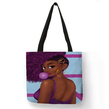 Load image into Gallery viewer, Large Eco Afrocentric Tote