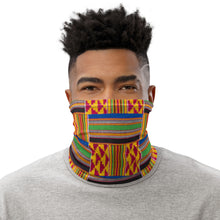 Load image into Gallery viewer, Kente Print Unisex Multipurpose Neck Gaiter Mask