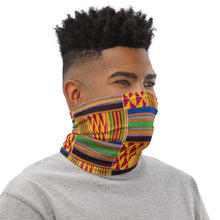 Load image into Gallery viewer, Kente Print Unisex Multipurpose Neck Gaiter Mask
