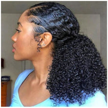 Load image into Gallery viewer, Kinky Curly Ponytail Clip-Ins