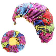 Load image into Gallery viewer, Kids African Print Ankara Bonnet for Children (Age 2-6)