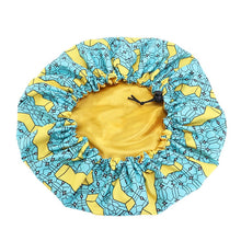 Load image into Gallery viewer, Kids African Print Ankara Bonnet for Children (Age 2-6)