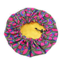 Load image into Gallery viewer, Kids African Print Ankara Bonnet for Children (Age 2-6)