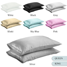 Load image into Gallery viewer, Queen/King Silk Satin Pillow Case (Hair Protection)