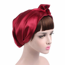 Load image into Gallery viewer, 58cm Multi-Purpose Soft Satin Headwrap