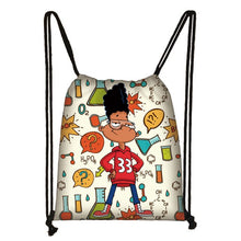 Load image into Gallery viewer, Afrocentric Boys Drawstring Bag