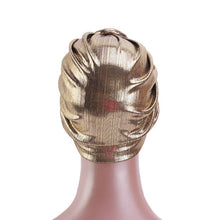 Load image into Gallery viewer, Vintage Style Metallic Turban