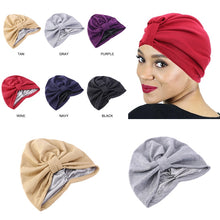 Load image into Gallery viewer, Satin Lined Turban