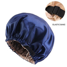 Load image into Gallery viewer, Satin Hair Bonnet with Adjustable Band