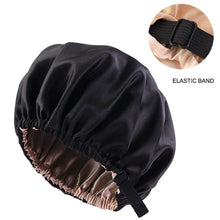 Load image into Gallery viewer, Satin Hair Bonnet with Adjustable Band
