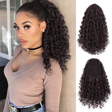 Load image into Gallery viewer, Kinky Curly 14 inch Ponytail