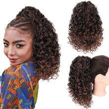 Load image into Gallery viewer, Kinky Curly 14 inch Ponytail