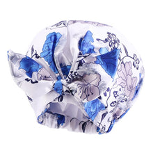 Load image into Gallery viewer, Luxury Adjustable Shower Caps with Bow-knot