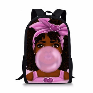 New Afrocentric Girls Backpack Bags