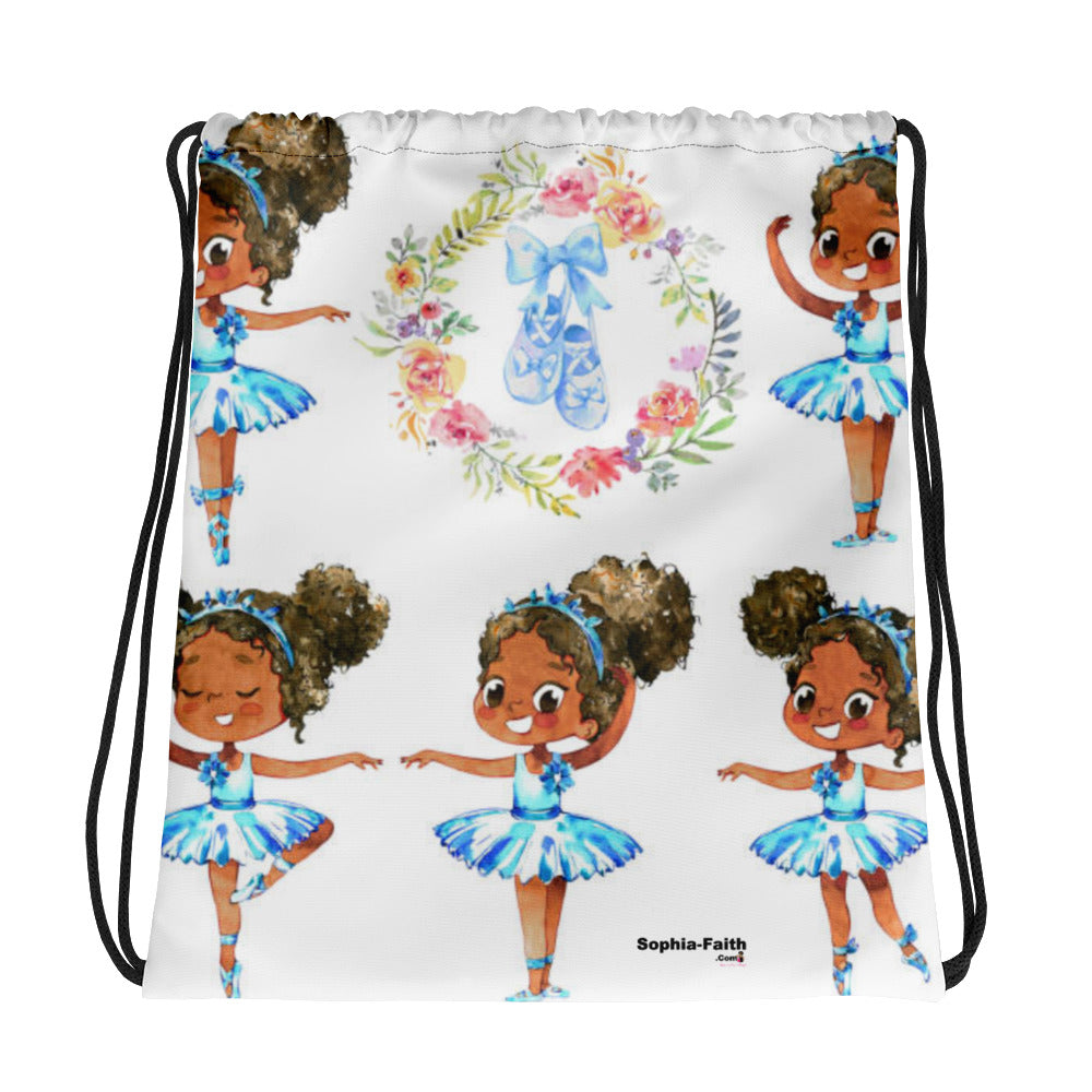 Ballet Drawstring bag