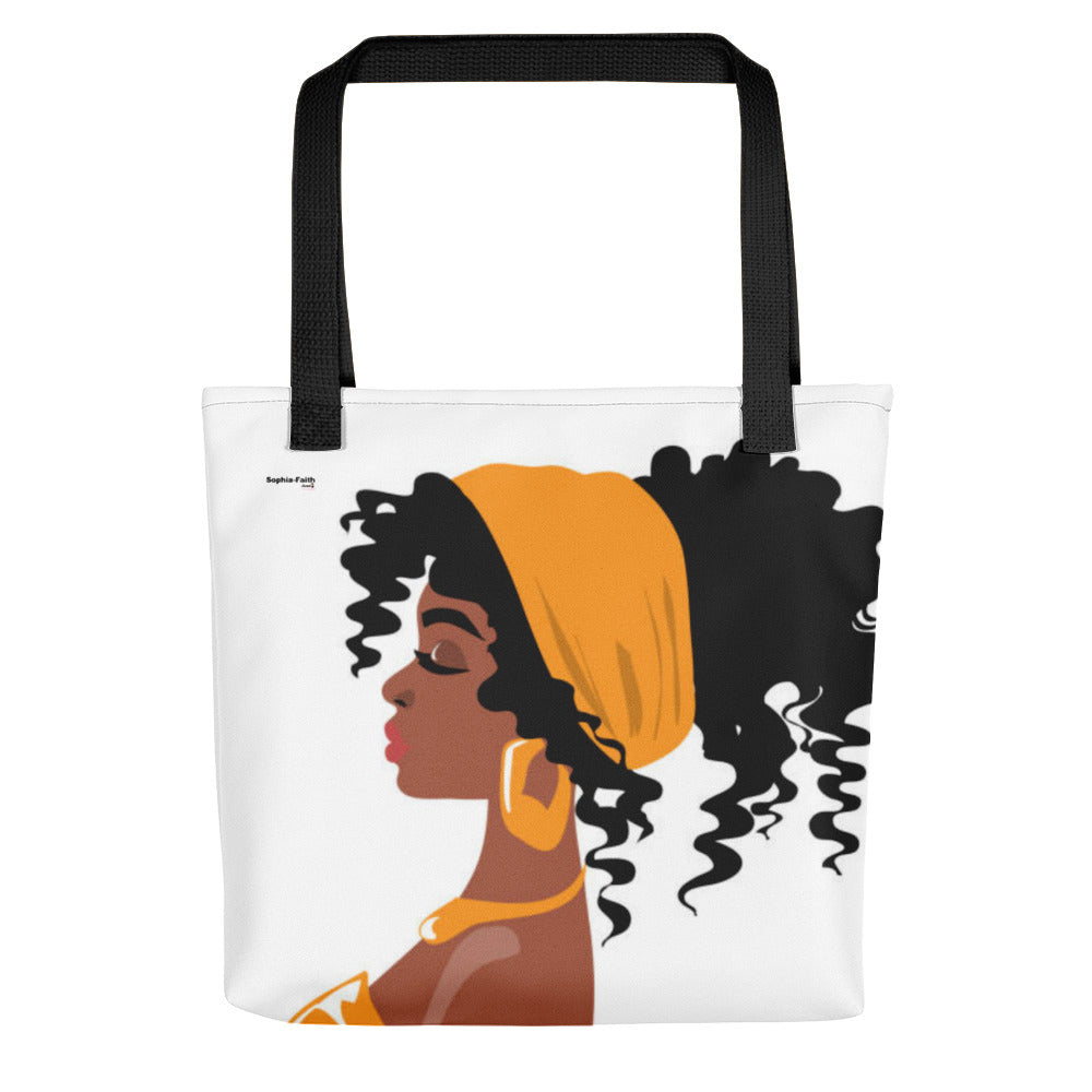 Headwrap Queen Tote bag