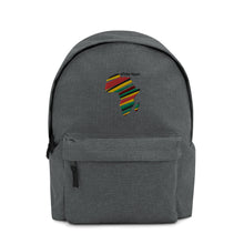 Load image into Gallery viewer, Afrika Nzuri (Beautiful Africa) Embroidered Backpack
