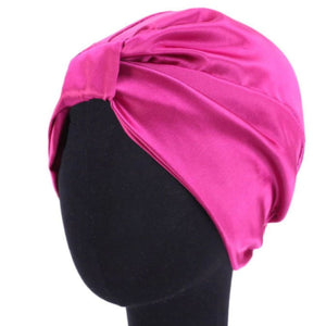 New Women's Satin Silk Salon  Bonnet