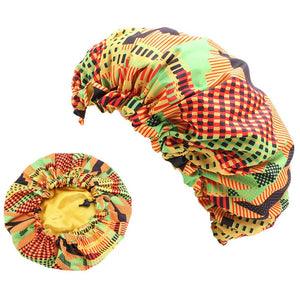 Kids African Print Ankara Bonnet for Children (Age 2-6)