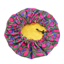 Load image into Gallery viewer, Kids African Print Ankara Bonnet for Children (Age 2-6)
