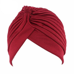Plain Solid Turban Headwear