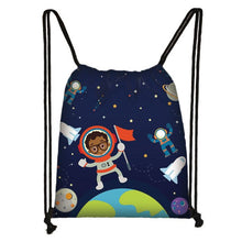 Load image into Gallery viewer, Afrocentric Boys  Drawstring Bag
