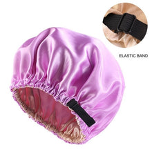 Load image into Gallery viewer, Satin Hair Bonnet with Adjustable Band
