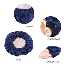 Load image into Gallery viewer, Satin Hair Bonnet with Adjustable Band
