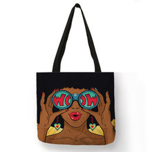 Load image into Gallery viewer, Large Eco Afrocentric Tote

