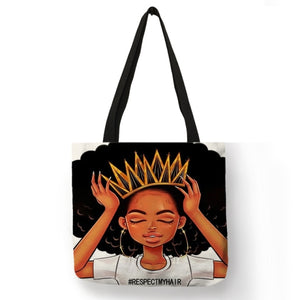 Large Eco Afrocentric Tote