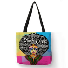 Load image into Gallery viewer, Large Eco Afrocentric Tote
