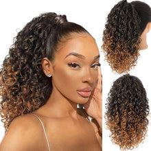 Load image into Gallery viewer, Kinky Curly 14 inch Ponytail
