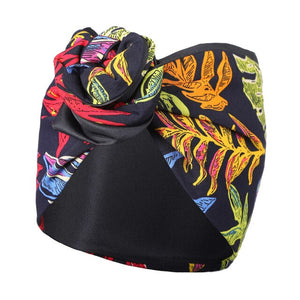 Floral Printed Knotted Headband