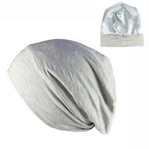Dry Hair Cap with Satin Silk Lining