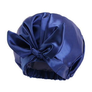 Luxury Adjustable Shower Caps with Bow-knot