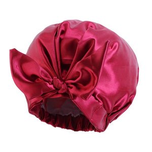 Luxury Adjustable Shower Caps with Bow-knot
