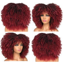 Load image into Gallery viewer, Short Afro Kinky Curly Wig
