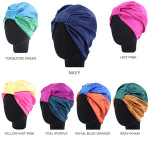 New Women's Satin Silk Salon  Bonnet