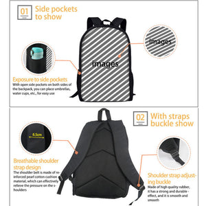 New Afrocentric Girls Backpack Bags