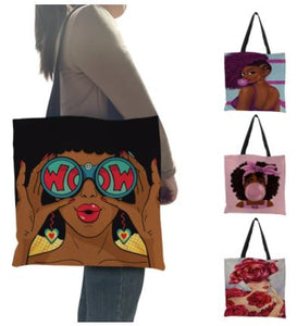 Large Eco Afrocentric Tote