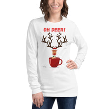 Load image into Gallery viewer, OH DEER Unisex Long Sleeve T-Shirt
