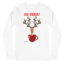 Load image into Gallery viewer, OH DEER Unisex Long Sleeve T-Shirt
