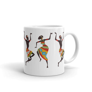 African Dance Glossy Mug