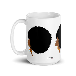 Afro Glossy Mug
