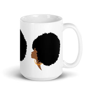 Afro Glossy Mug